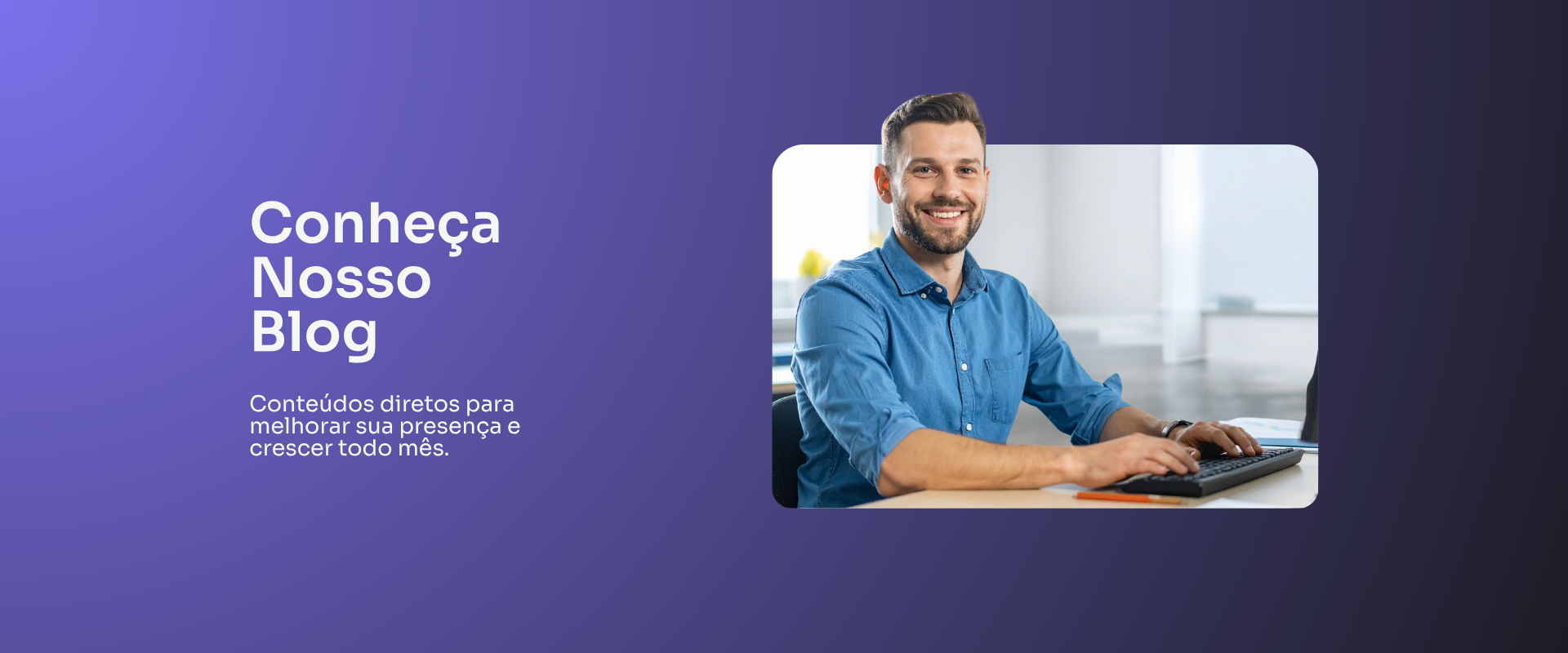 Banner principal do blog da Dispplay